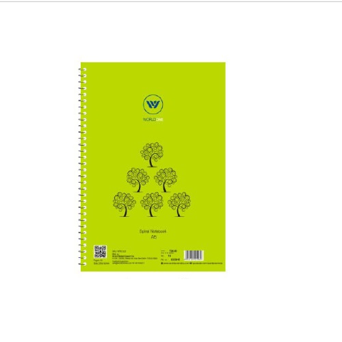 Worldone A/5 Spiral Notebook - Eco WPEI 213 (50 Pages )